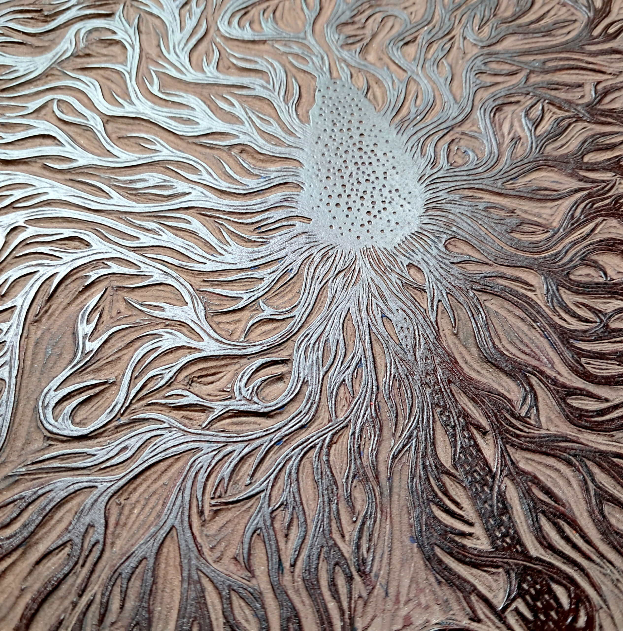 Chardon tentaculaire - 30x30 cm – Image 5