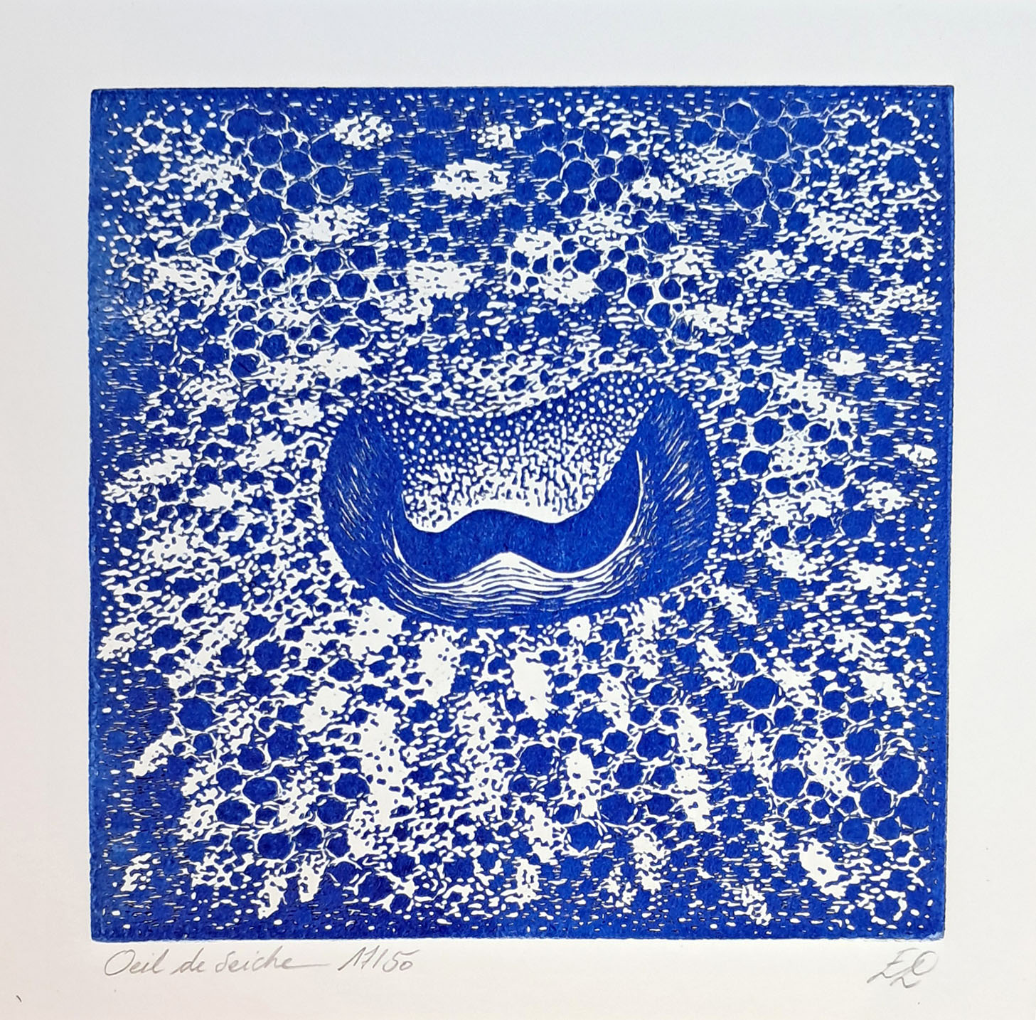Oeil de seiche - 15x15 cm – Image 3