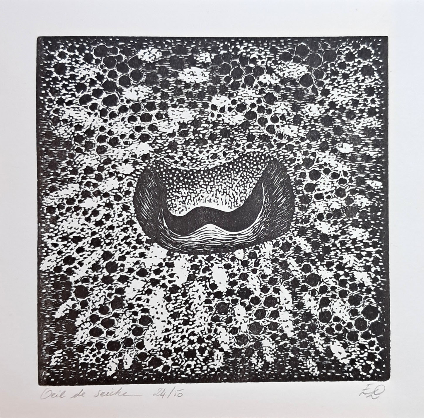Oeil de seiche - 15x15 cm – Image 2